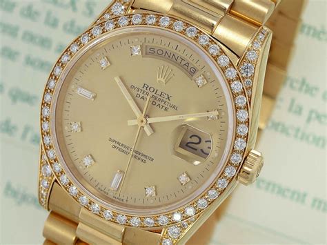 rolex armbanduhr gold